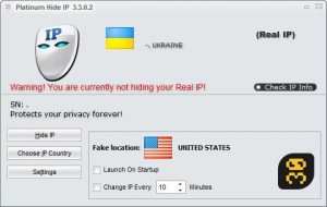 Platinum Hide IP 3.2.1.8 Full Version Free Download with Crack